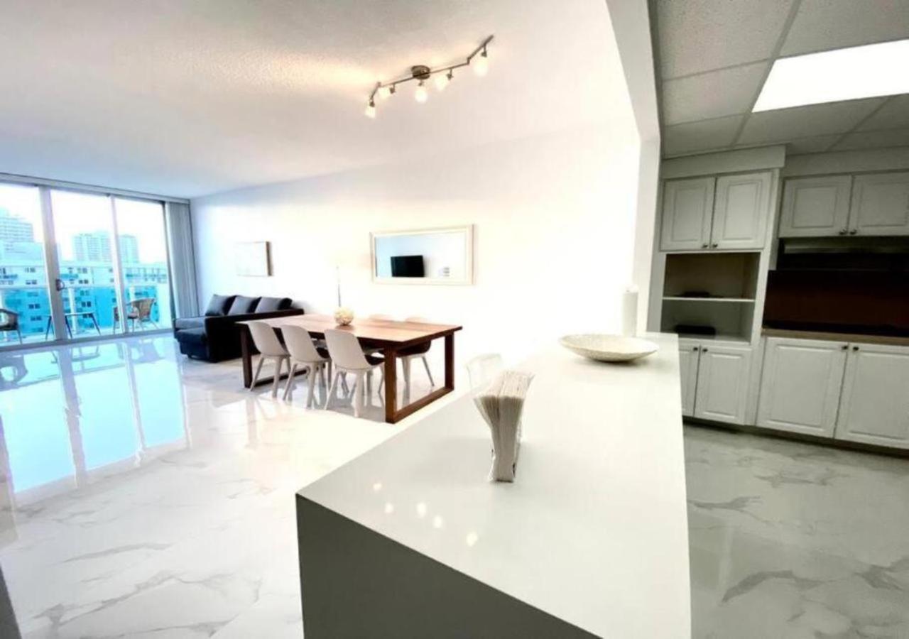 Zen Vacation Rentals Modern Penthouse Across Ocean Miami Beach Buitenkant foto